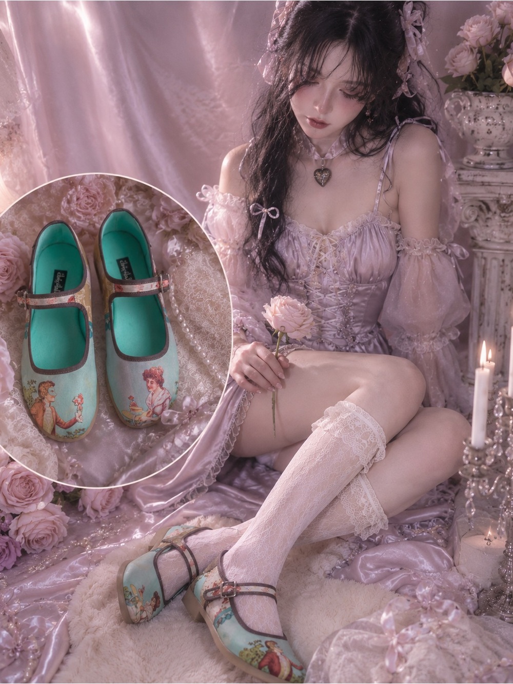 Hot Chocolate Design Chocolaticas Poesia Cortesana Mary Jane 38 Whimsygoth Fairy